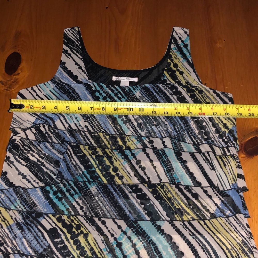 Kenneth Cole Ruffle Front Cami - Picture 8 of 9